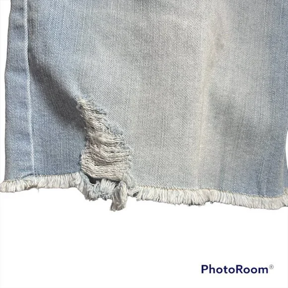 SOLD NWT❗️US Polo Assn Women's light wash Jean Denim Shorts Size 14 - Picture 9 of 10